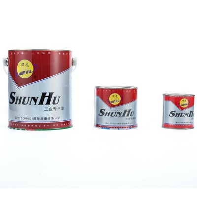 聚酯闪光银粉漆高温漆机械设备专用快干Polyesterpaint高温油漆图2