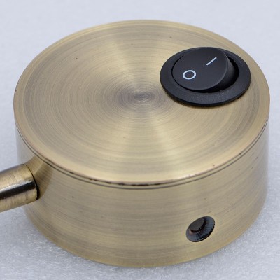 欧式床头灯LED射灯KLZ032A无主灯卧室灯酒店客房阅读灯软管射灯图2