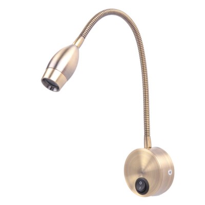 欧式床头灯LED射灯KLZ032A无主灯卧室灯酒店客房阅读灯软管射灯