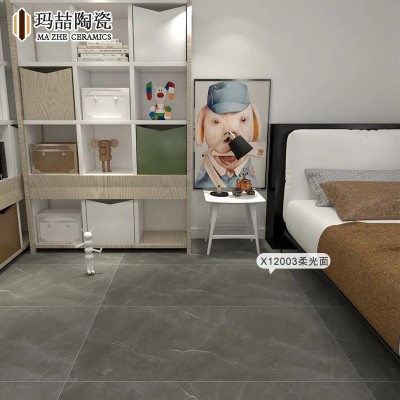 柔光1200x600仿古砖灰色爵士白瓷砖客厅酒店商场干挂墙砖地砖图2