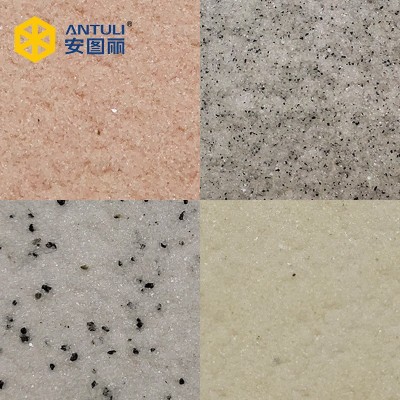 硅丙真石漆水性仿石漆外墙建筑仿大理石漆外墙工程真石漆湖南工厂图4