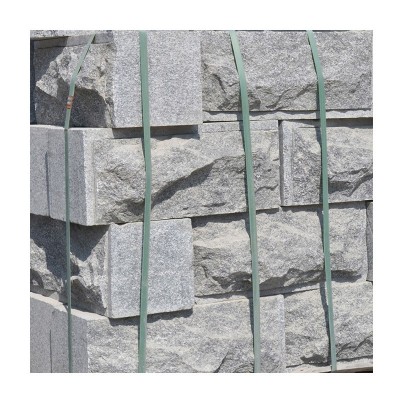 花岗岩蘑菇石 幕墙装饰石材门垛石凹凸面干挂板 树池花坛石文化石图5