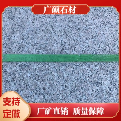 五莲花荔枝面花岗岩火烧板庭院小区公园地铺石厂家直供灰麻踏步图3