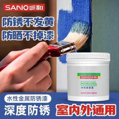 三和变色龙水性金属漆油漆家用改色油漆自刷涂家具铁门翻新漆批发