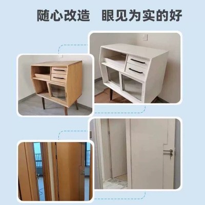 涂兔水性木器漆涂兔木质家具翻新漆家用柜子涂料改色漆油漆环保级图3