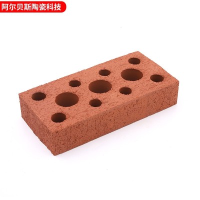 抗压耐腐蚀红砖头小区别墅人行道路面烧结砖园林广场多孔砌墙砖图3