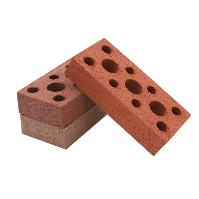 抗压耐腐蚀红砖头小区别墅人行道路面烧结砖园林广场多孔砌墙砖图5