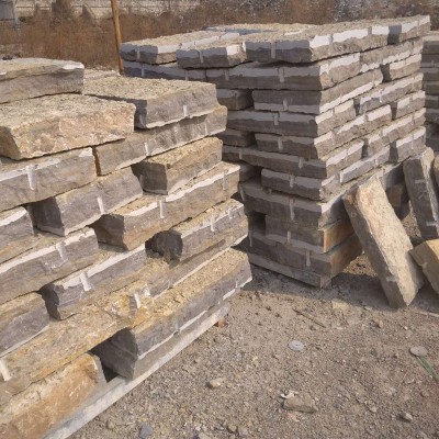 天然青石板 铺地老石板 旧石板 台阶石 古道石 古建复古景区铺道图4