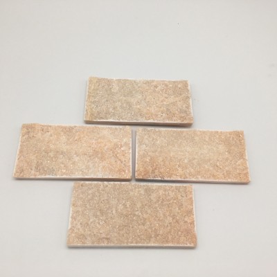 河南蘑菇石南阳蘑菇石芙蓉红水晶红厂家直销文化石外墙文化石石材图2