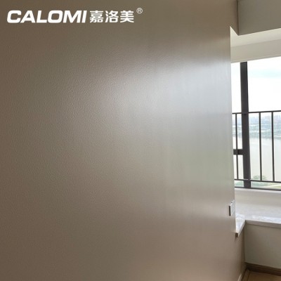 肤感蛋壳光艺术漆小羊皮涂料室内墙面漆抗污纯色橘皮纹墙 漆厂家图3