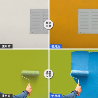 厂家直销 防水耐晒可调色外墙漆工程专用外墙装饰涂料外墙乳胶漆图4