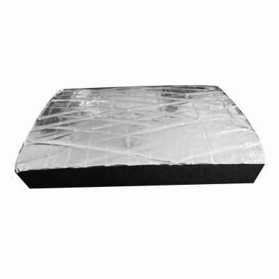 华美 b1级橡塑保温板贴铝箔阻燃橡塑板阳光房楼顶防晒隔热板图5