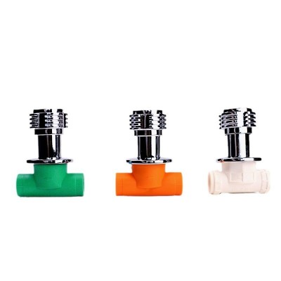 ppr水管管件水电配件大流量ppr暗阀截止阀ppr接头配件20暗阀门图5