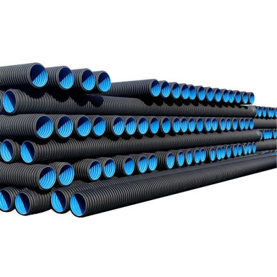厂家波纹管市政工程用大口径SN8DN300400600HDPE双壁排水管图5