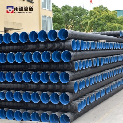 加工定制HDPE双壁波纹管大口径市政下水道排水管 排污波纹管道图4
