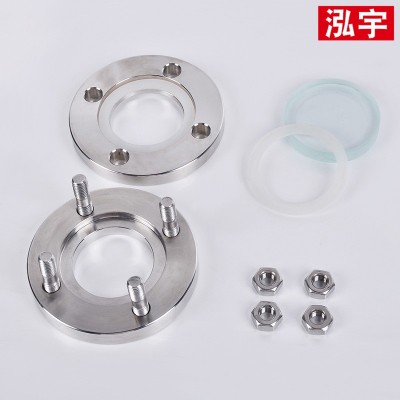 304不锈钢法兰视镜 玻璃内六角人孔视镜观察孔对夹视镜DN50 65 80图3