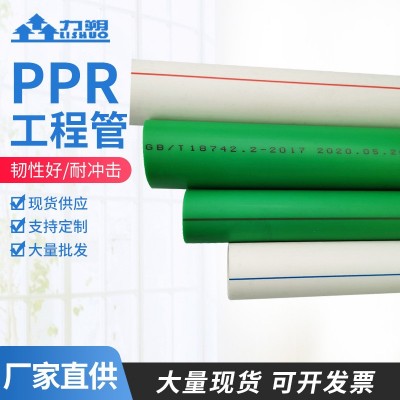 厂家定制PPR工程管自来水管PPR管材热熔管工程家装PPR管材
