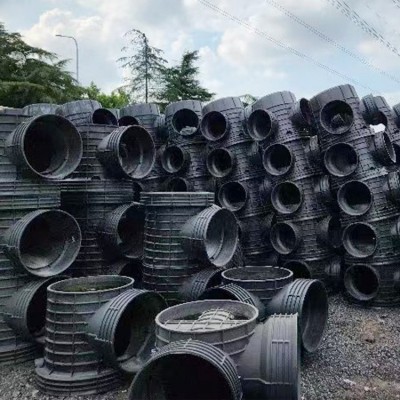 现货批发塑料检查井 成品塑料井 HDPE流槽污水井沉泥雨水井图2