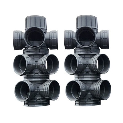 现货批发塑料检查井 成品塑料井 HDPE流槽污水井沉泥雨水井图5