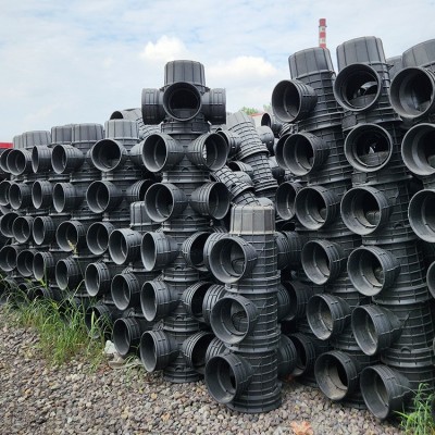 现货批发塑料检查井 成品塑料井 HDPE流槽污水井沉泥雨水井图4