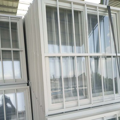 厂家直供批发建材塑料窗户多规格供应塑料窗户防盗窗塑料窗
