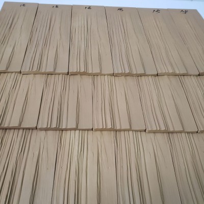 工厂直供木纹瓦高分子木纹瓦古建筑装饰仿真树皮瓦木板瓦木瓦片图5