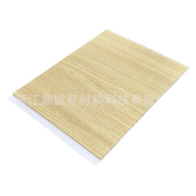 外贸250*8MM平板覆膜木纹PVC天花板室内吊顶扣板高韧性可弯曲图5