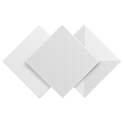 工程铝扣板600×600集成吊顶抗菌铝天花医院办公楼酒店防潮板图4