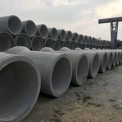 广东混凝土水泥管厂家现货圆形钢筋排水管批发污水空心水泥筒3米图2
