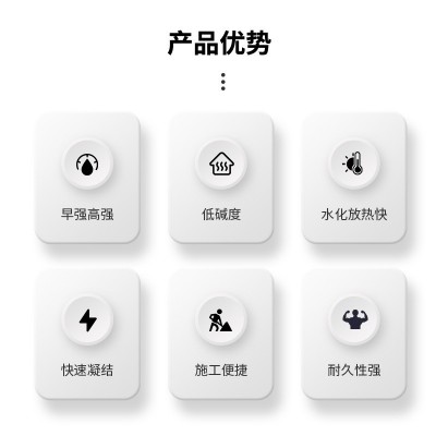 广东地区快硬硫铝酸盐水泥 低碱度硫铝酸盐水泥 速干快凝水泥图4