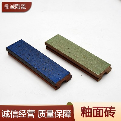 釉面砖别墅浴室幕墙装饰铺地砖通体哑光复古简约陶瓷外墙砖劈开砖图3