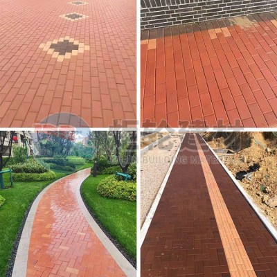 高温陶土烧结砖人行道砖广场砖图4