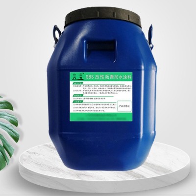 WH-124高聚物SBS改性乳化沥青防水涂料施工方便屋顶修补防水涂料图2