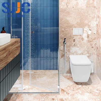 现代轻奢灰黄色水磨石仿古砖客餐厅酒店瓷砖卫生间墙地砖600x1200图2