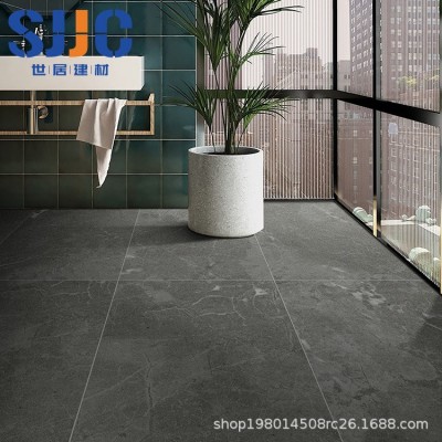 工业风灰色大板瓷砖柔光仿大理石纹地面砖600*1200客餐厅卧室阳台