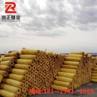 玻璃棉管壳铝箔玻璃棉保温管 离心玻璃棉管壳 蒸汽管道防火图3