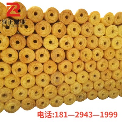 玻璃棉管壳铝箔玻璃棉保温管 离心玻璃棉管壳 蒸汽管道防火图5