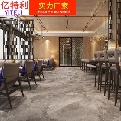 现代简约通体大理石瓷砖900*1800大规格酒店别墅磁砖客厅地砖墙砖图2
