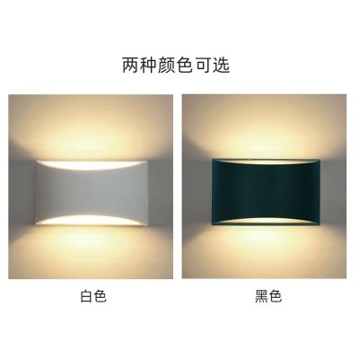 led壁灯室厅卧室床头灯酒店床头壁灯现代简约室内涂鸦壁灯批发图4