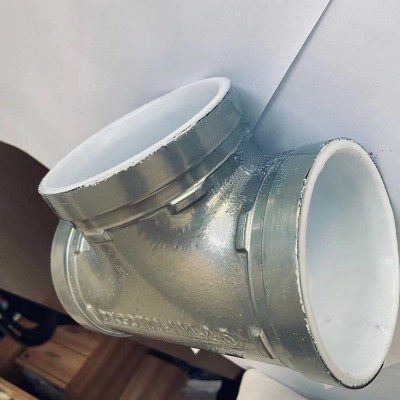 定制衬塑三通管件 ppr静音排水管铝合金衬塑正三通 饮用水管件