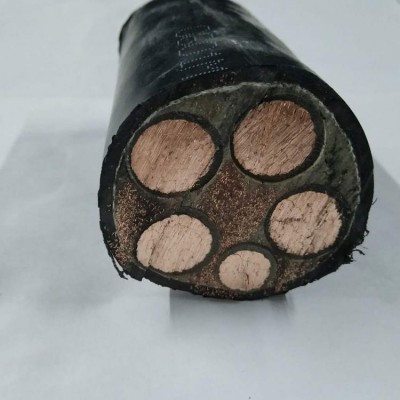 中策低烟无卤耐火电缆 WDZBN-YJV4*185+1*95平方 国标铜电缆批发