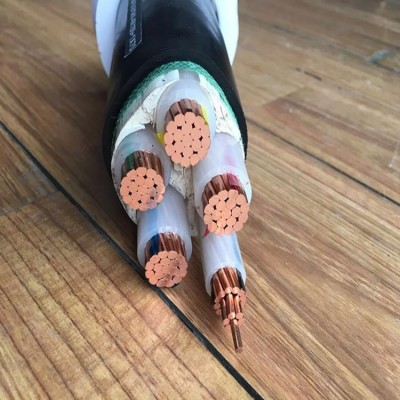 中策铜电缆 4*150+1*70平方国标yjv电缆 交联聚乙烯绝缘铜芯电缆图4