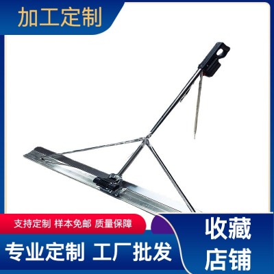 电动锂电池手动整平收光机混凝土便携式可充电铝合金刮尺水平尺图4