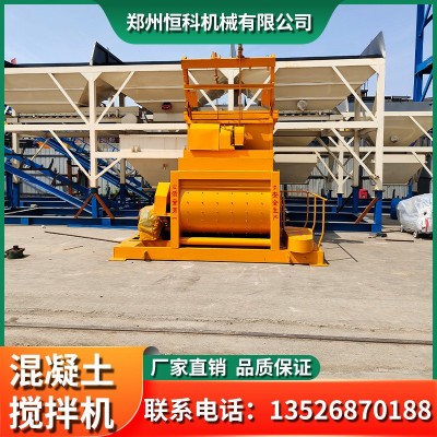 JS500型工程建筑用搅拌设备 JS强制式双卧轴混凝土搅拌机图5