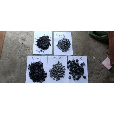 露营专用 砾石 园林石 水洗石 黑色
