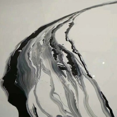 防水环保QY-Y03水墨艺术地坪漆自流平室内油性环氧树脂漆图3