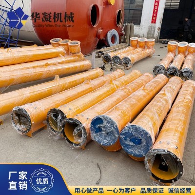 现货供应LSY273搅拌站螺旋输送机 螺旋上料机 绞刀输送管 厂家图3