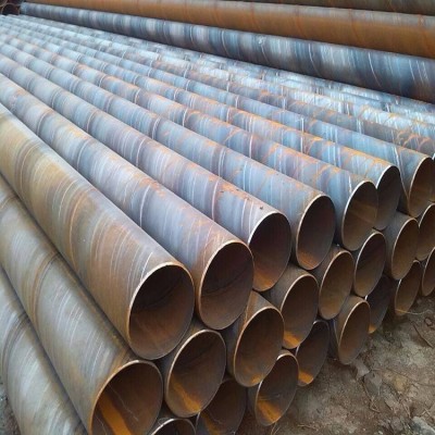 螺旋管 Q345B螺旋钢管 铁路排水用 厂家支持切割焊接加工 石油储存用图4