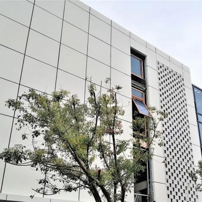 hpc挂板 GRC挂板 清水混凝土幕墙板 艺术混凝土板图3