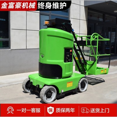 桅杆式升降机占空间小可跨越障碍桅柱式高空车 高空作业平台图5